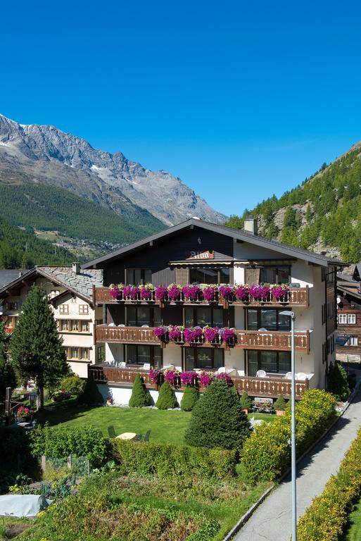 Haus Alba Apartment Saas-Almagell Exterior photo